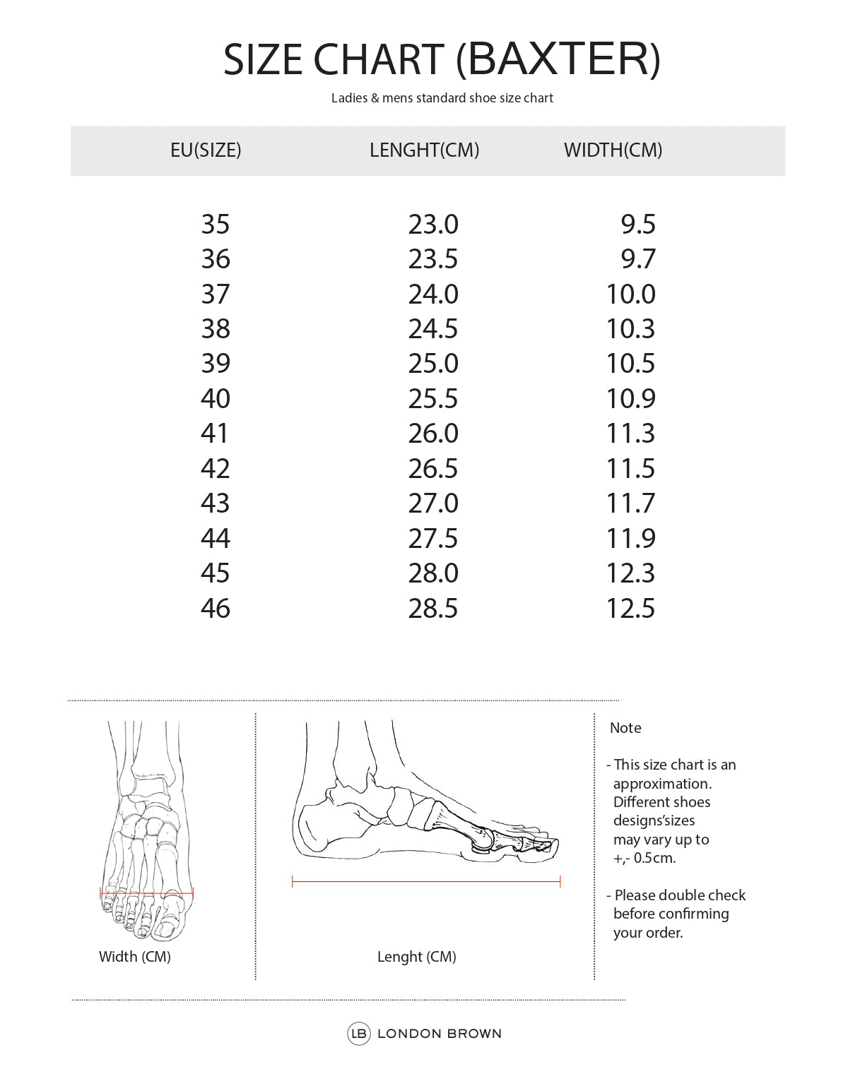 BAXTER BOWLING SHOES
